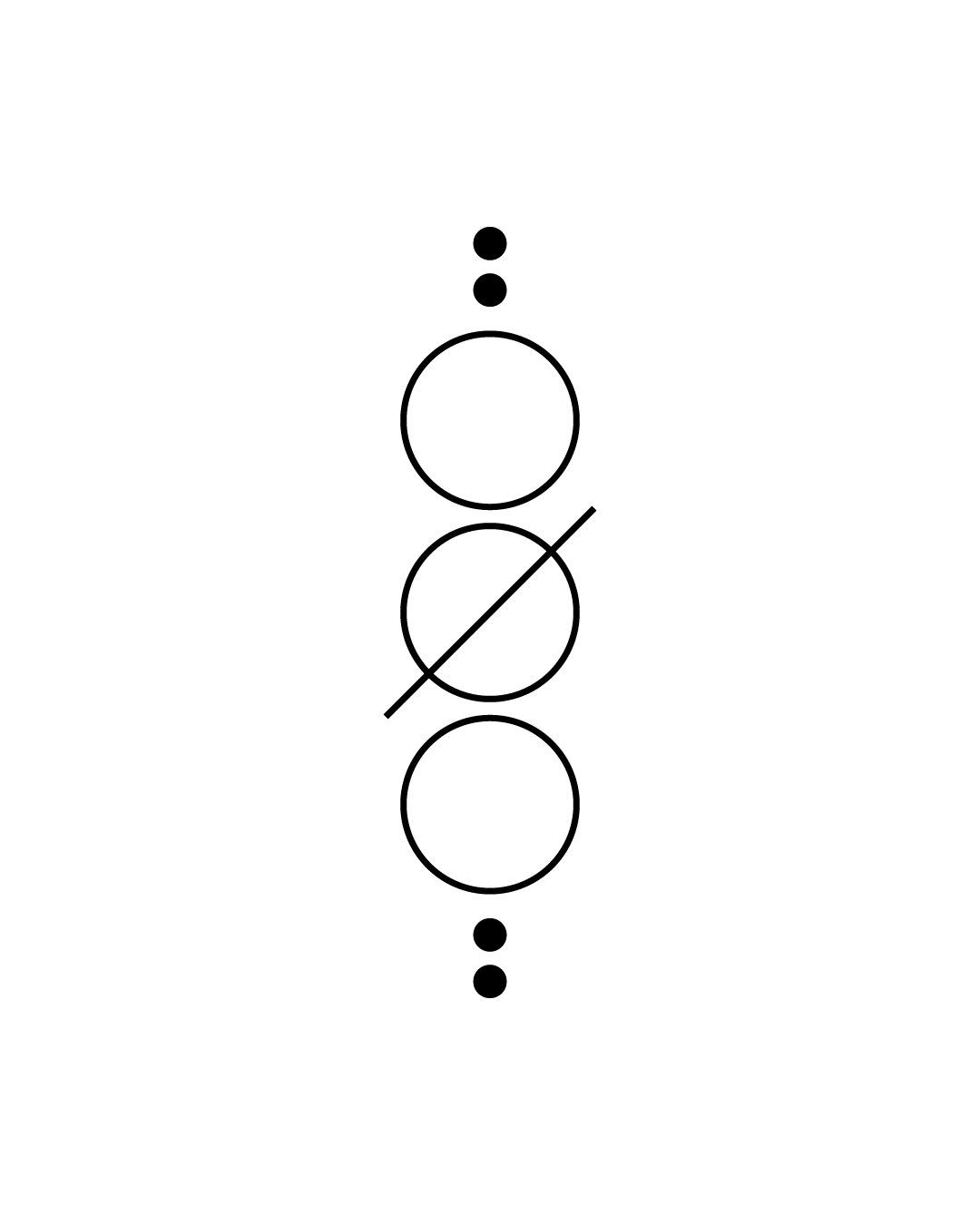 Power tattoo design